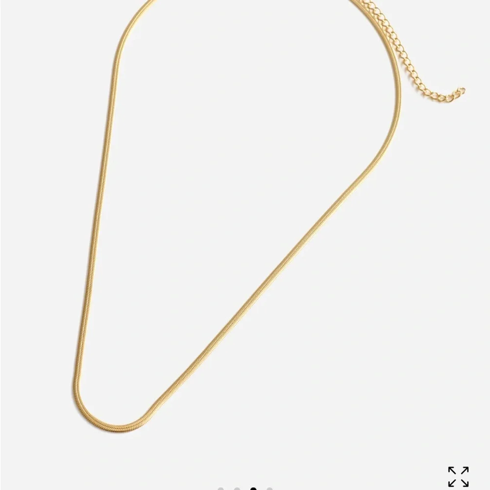 Madewell Demi-Fine Skinny Herringbone Chain - Picture 3 of 7